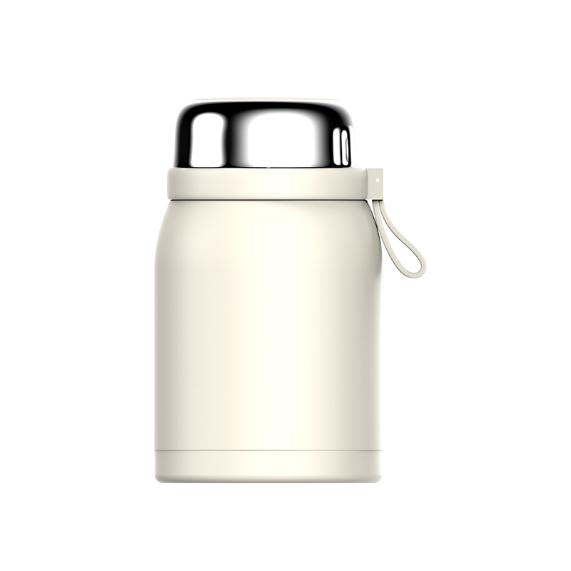 detail of Almacenamiento de contenedores de alimentos con aislamiento al vacío de 700 ml / 1000 ml con asa para sopa, tazón para batidos, avena