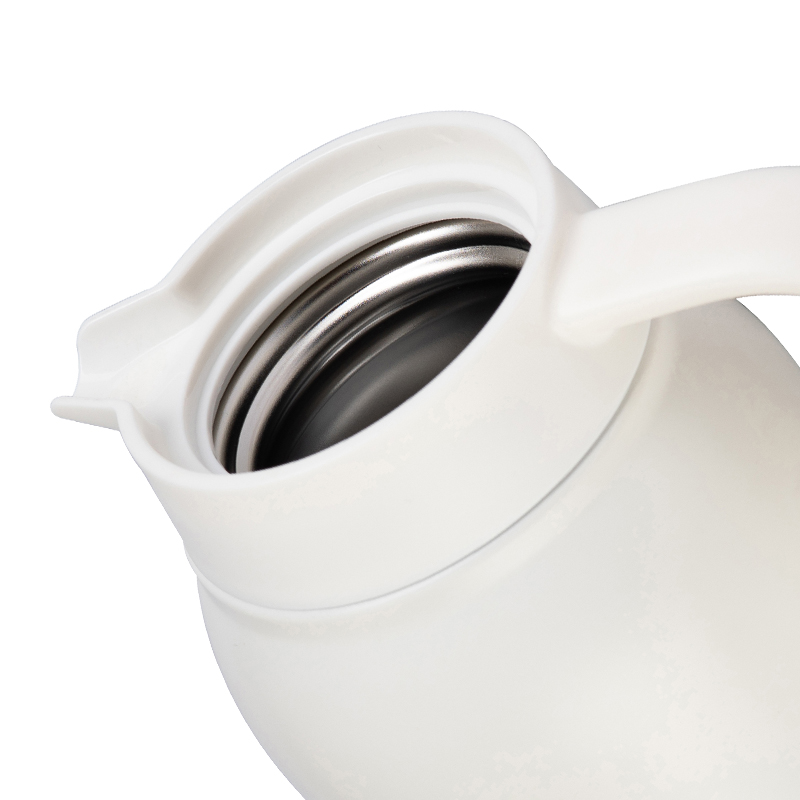 detail of Jarra de café aislada de 1500 ml con indicador de temperatura de gran capacidad