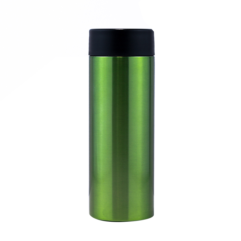 detail of Termo de vacío de doble pared de 350 ml con tapa portátil para el trabajo y los viajes