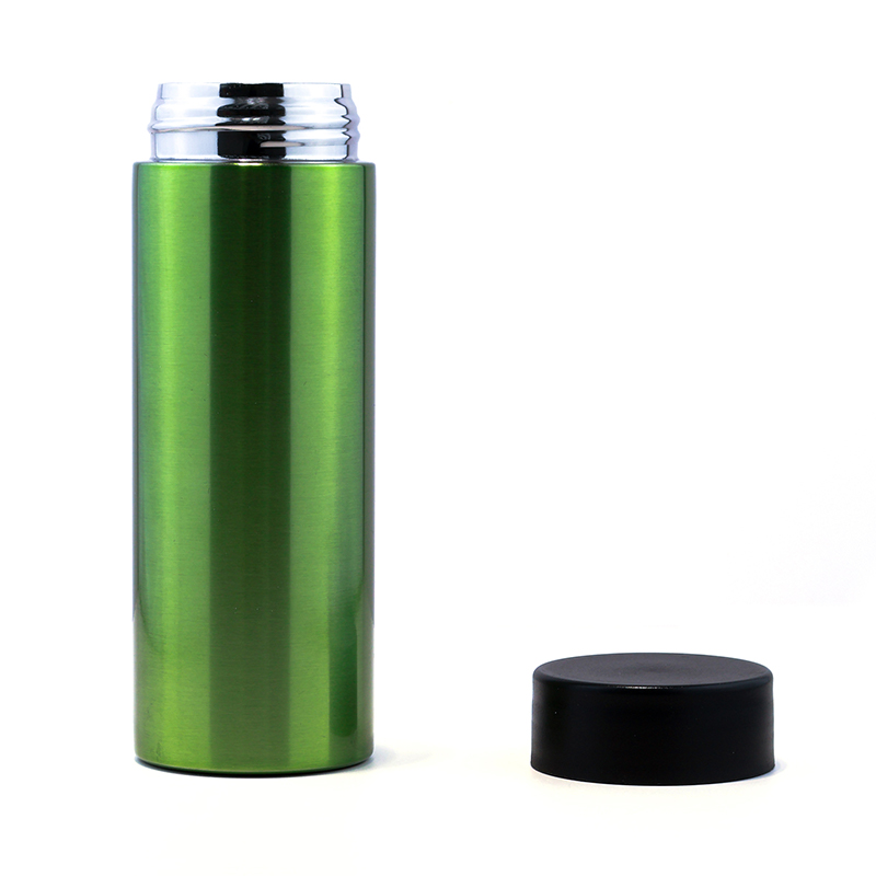 detail of Termo de vacío de doble pared de 350 ml con tapa portátil para el trabajo y los viajes
