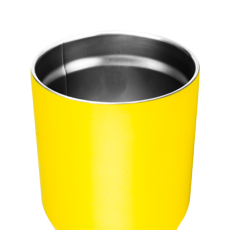 detail of Vaso de metal irrompible aislado al vacío de 30 oz con tapa de boca ancha